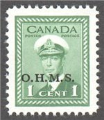 Canada Scott O1 Mint VF